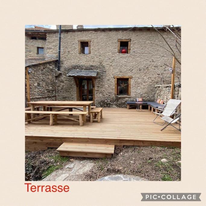 L'Eterlou Authentique Partie De Corps De Ferme 10Pers. Villa Targassonne Luaran gambar
